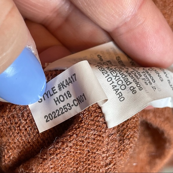 Madewell Puff Sleeve Mock Neck Top Size Small - Picture 5 of 6